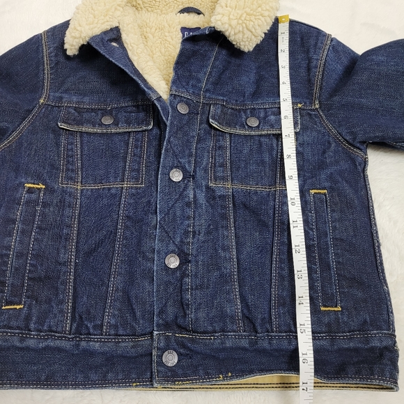Gap Kids Shepra lined jean jacket - Picture 4 of 8